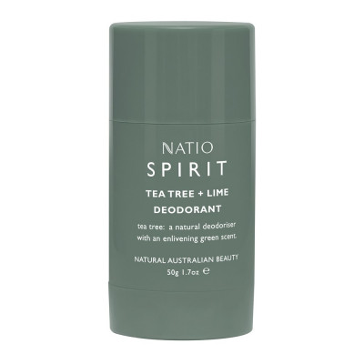 Natio Spirit Tea Tree & Lime Deodorant - 50g