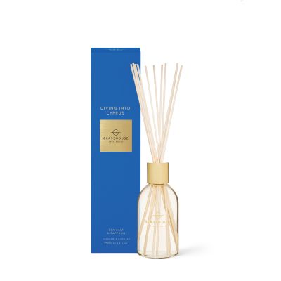 GLASSHOUSE FRAGRANCES Diving Into Cyprus Fragrance Diffuser 250ml