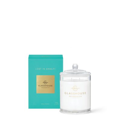 GLASSHOUSE FRAGRANCES Lost In Amalfi 380g Triple Scented Soy Candle