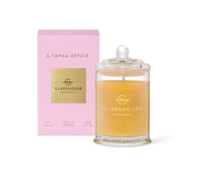 GLASSHOUSE FRAGRANCES A Tahaa Affair 60g Triple Scented Soy Candle