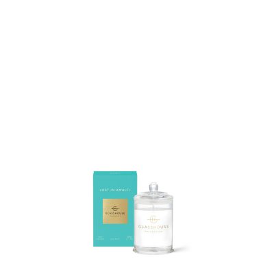 GLASSHOUSE FRAGRANCES Lost In Amalfi 60g Triple Scented Soy Candle