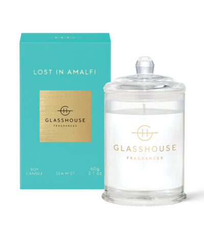 GLASSHOUSE FRAGRANCES Lost In Amalfi 60g Triple Scented Soy Candle