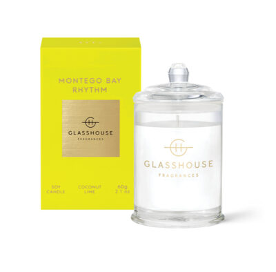 GLASSHOUSE FRAGRANCES Montego Bay Rhythm 60g Triple Scented Soy Candle