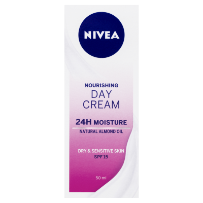 Nivea Nourishing Day Cream Dry & Sensitive Skin - 50ml