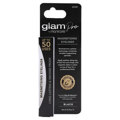Glam by Manicare Magnetising Eyeliner Black 5ml