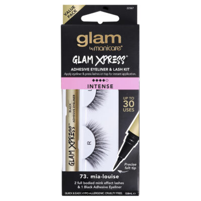 Glam by Manicare 73. Mia-Louise Glam Xpress® Adhesive Eyeliner & Lash Kit