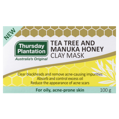 Thursday Plantation Tea Tree and Manuka Honey Clay Mask - 100g