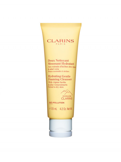 Clarins Hydrating Gentle Foaming Cleanser - Normal to Dry Skin 125ml