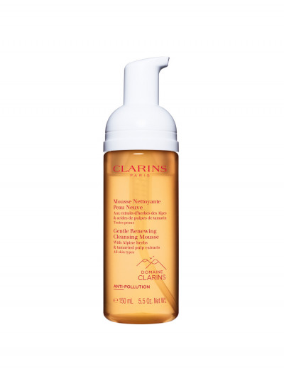 Clarins Gentle Renewing Cleansing Mousse - All Skin Types 150ml