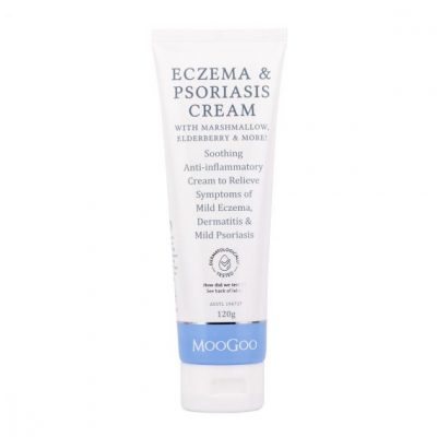 MooGoo Eczema & Psoriasis Cream with Marshmallow & Elderberry