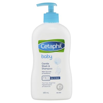 Cetaphil Baby Gentle Wash & Shampoo Pump 400ml