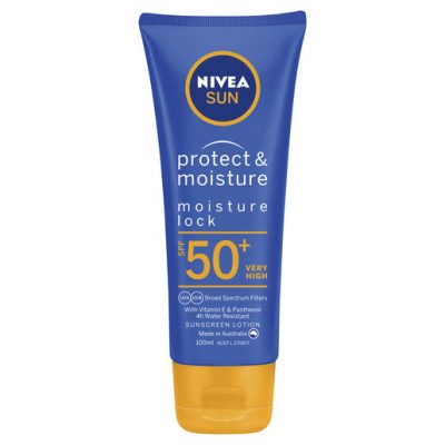 Nivea Protect & Moisture Sunscreen Lotion SPF50+