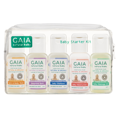 GAIA Natural Baby Starter Kit 5 x 50ml