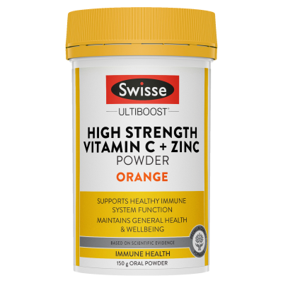 Ultiboost Vitamin C + Zinc Powder Orange