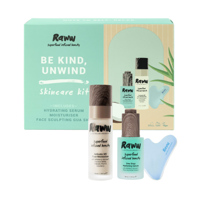 RAWW Be Kind Unwind Skincare Kit