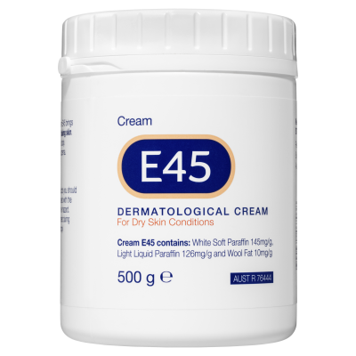 E45 Moisturising Cream for Dry Skin & Eczema 500g