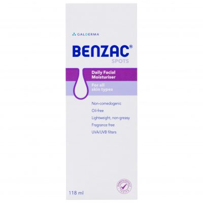 Benzac Daily Facial Moisturiser 118mL