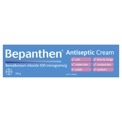 Bepanthen Antiseptic Soothing Cream 100g