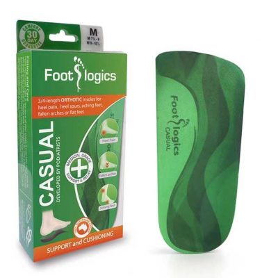 FOOTLOGICS CASUAL ORTHO INSOLES LARGE