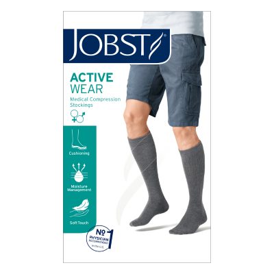 Jobst Active Knee High15-20mmHg Compression Socks