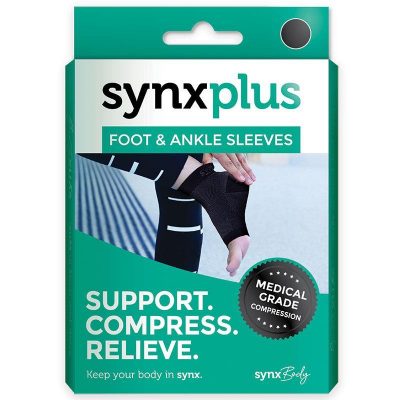 Synxplus foot & ankle sleeve small