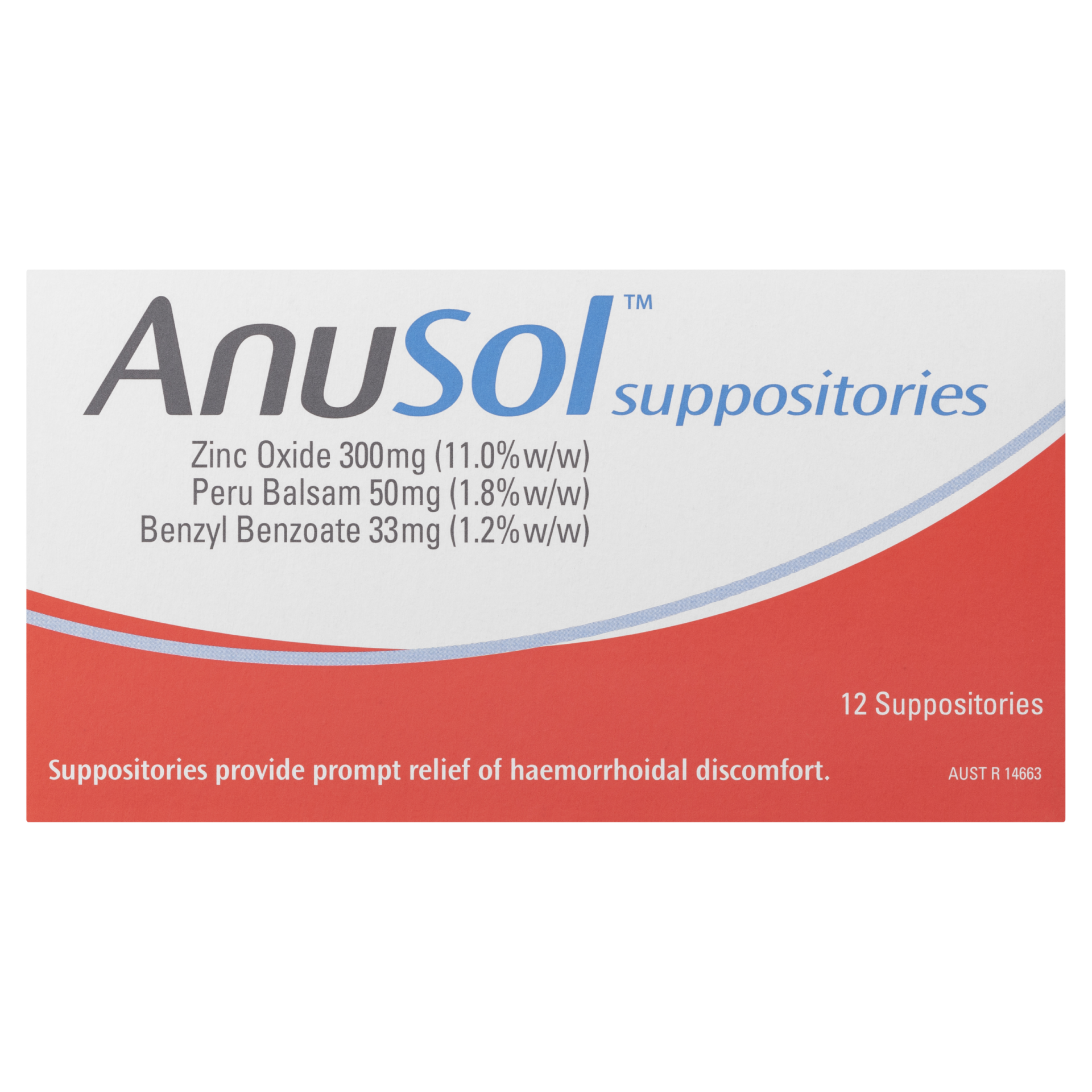 Anusol Suppositories 12 pack | National Pharmacies