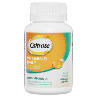 Caltrate Vitamin D Daily 180