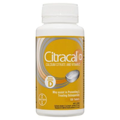 Citracal +D 100 Tablets