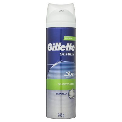 Gillette Series Shave Foam Sensitive Skin 245g