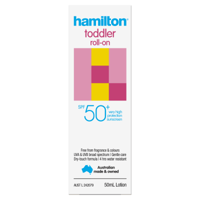 Hamilton Toddler Roll-On SPF 50+ 50mL