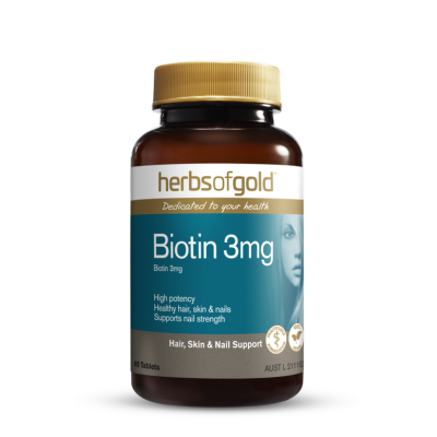 Herbs of Gold Biotin 3mg 60 Tablets