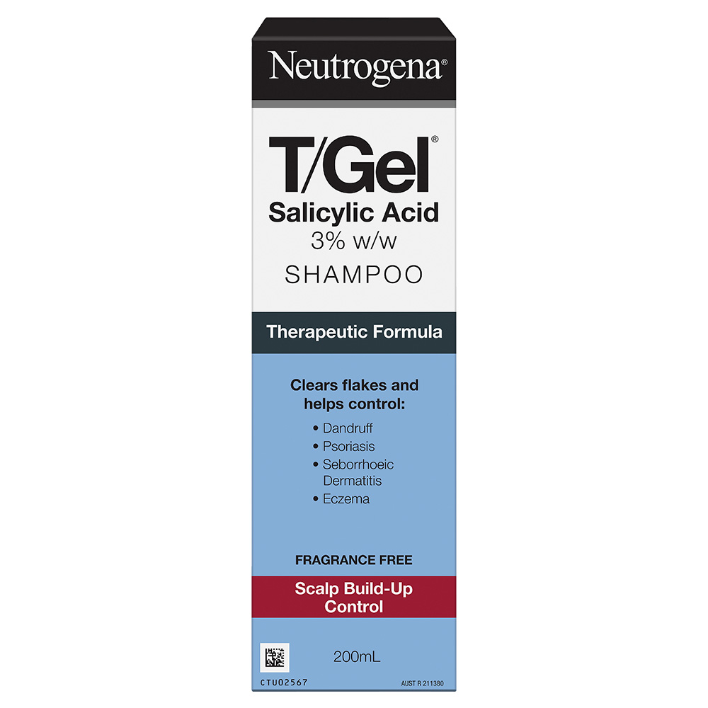 Neutrogena T/Gel Salicylic Acid Shampoo 200ml - National Pharmacies