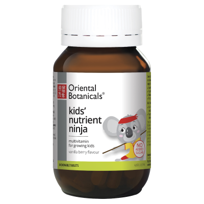 Oriental Botanicals Kids' Nutrient Ninja 50 Chewable Tablets