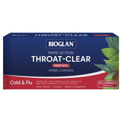 Bioglan Throat Clear Original 20 Lozenges