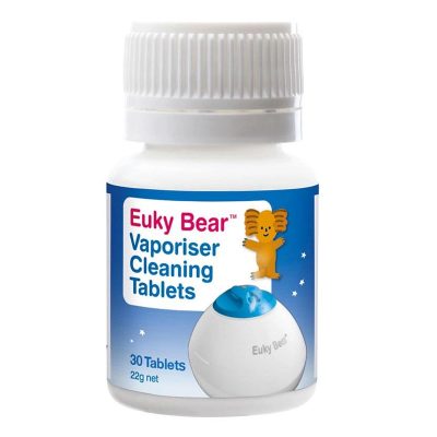 Euky Bear Steam Vaporiser Cleaning Tablets 30 Pack