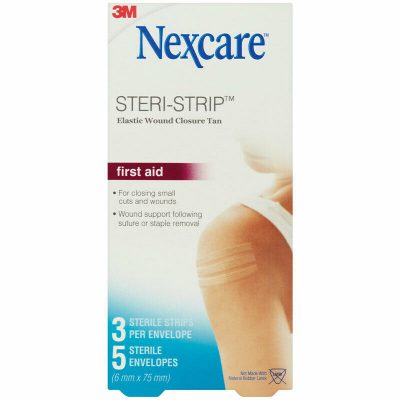 Nexcare Steri-Strip Wound Closure - Tan 6mm x 75mm