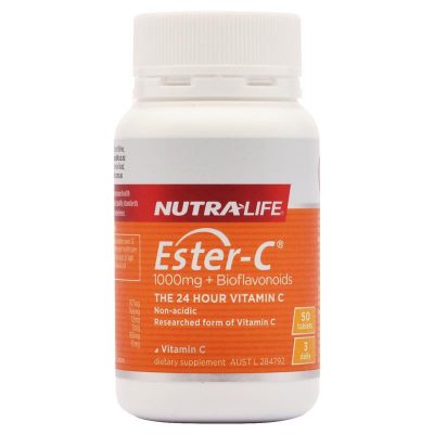 Nutra-Life Ester C + Bioflavonoids 50 Tablets