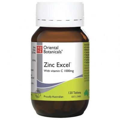Oriental Botanicals Zinc Excel 120 Tablets
