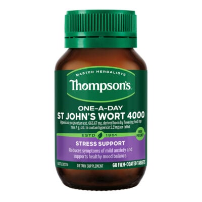 a bottle of Thompson St-Johns Wort