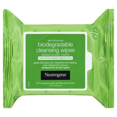 Neutrogena Biodegradable Makeup Remover Wipes 25 Pack