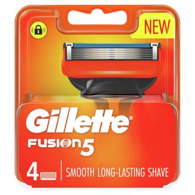 Gillette Fusion Manual Razor Blades 4pk