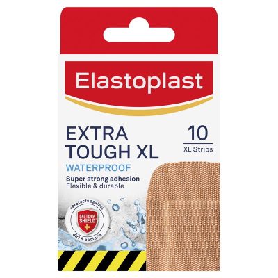 Elastoplast Heavy Fabric Waterproof XL 10 Strips