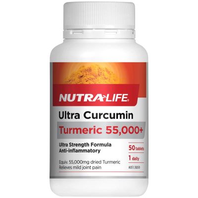 NutraLife Ultra Curcumin Turmeric 55000+ 50 Tablets