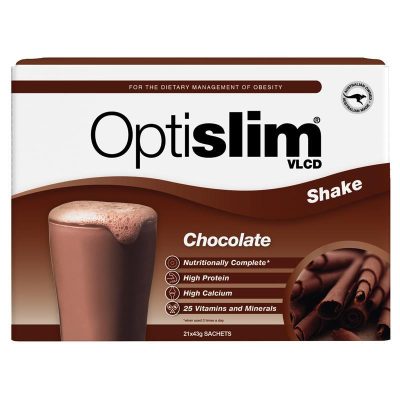 Optislim VLCD Meal Replacement Shake Chocolate 21x43g Sachets