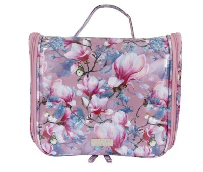 Wicked Sista In Bloom Pink Travel Bag With Hook