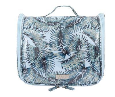 Wicked Sista Tropical Leaves Travel Bag with Hook