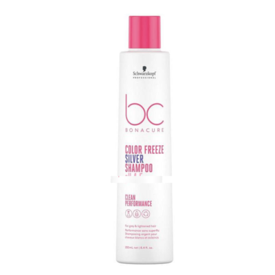 Bc Clean Performance Ph 4.5 Colour Freeze Silver Shampoo 250ml