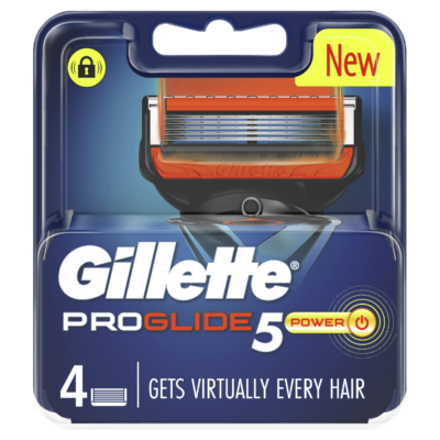 Gillette ProGlide Power FlexBall Razor Blades 4 Cartridge Refill