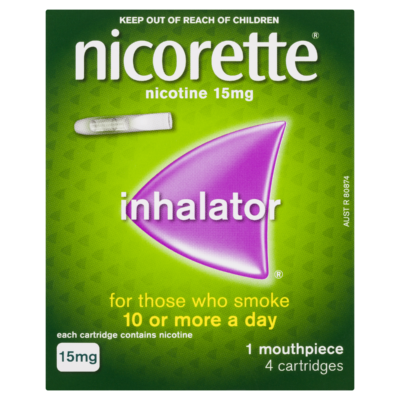 Nicorette Quit Smoking Inhalator 15mg 4 Pack