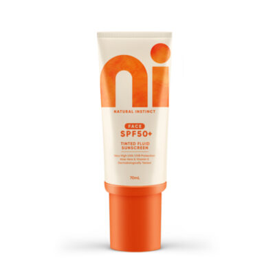 NI Clean Face Tinted Fluid Sunscreen 70ml